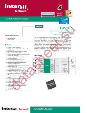 TW2815-TA1-GR datasheet  